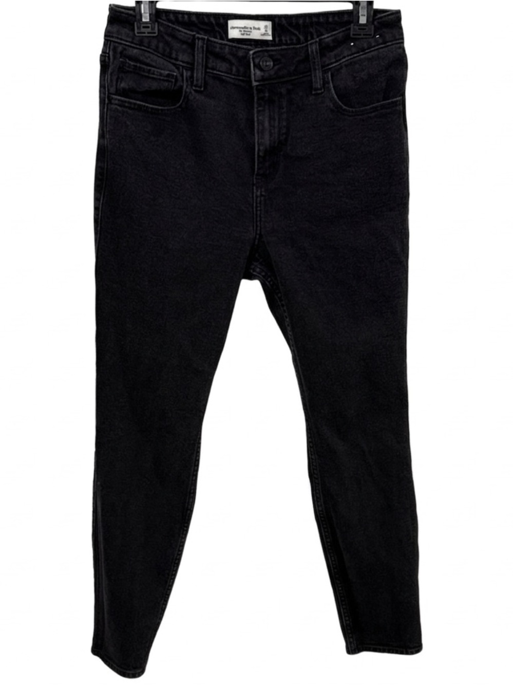 Abercrombie & Fitch Women's Black Skinny High Rise Jeans Size 6 Regular
